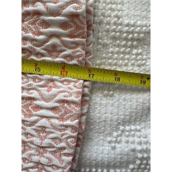 Free People Mini Skirt Sz 4 Brocade Tapestry Skater Pink Pockets Spring Easter - Picture 7 of 9